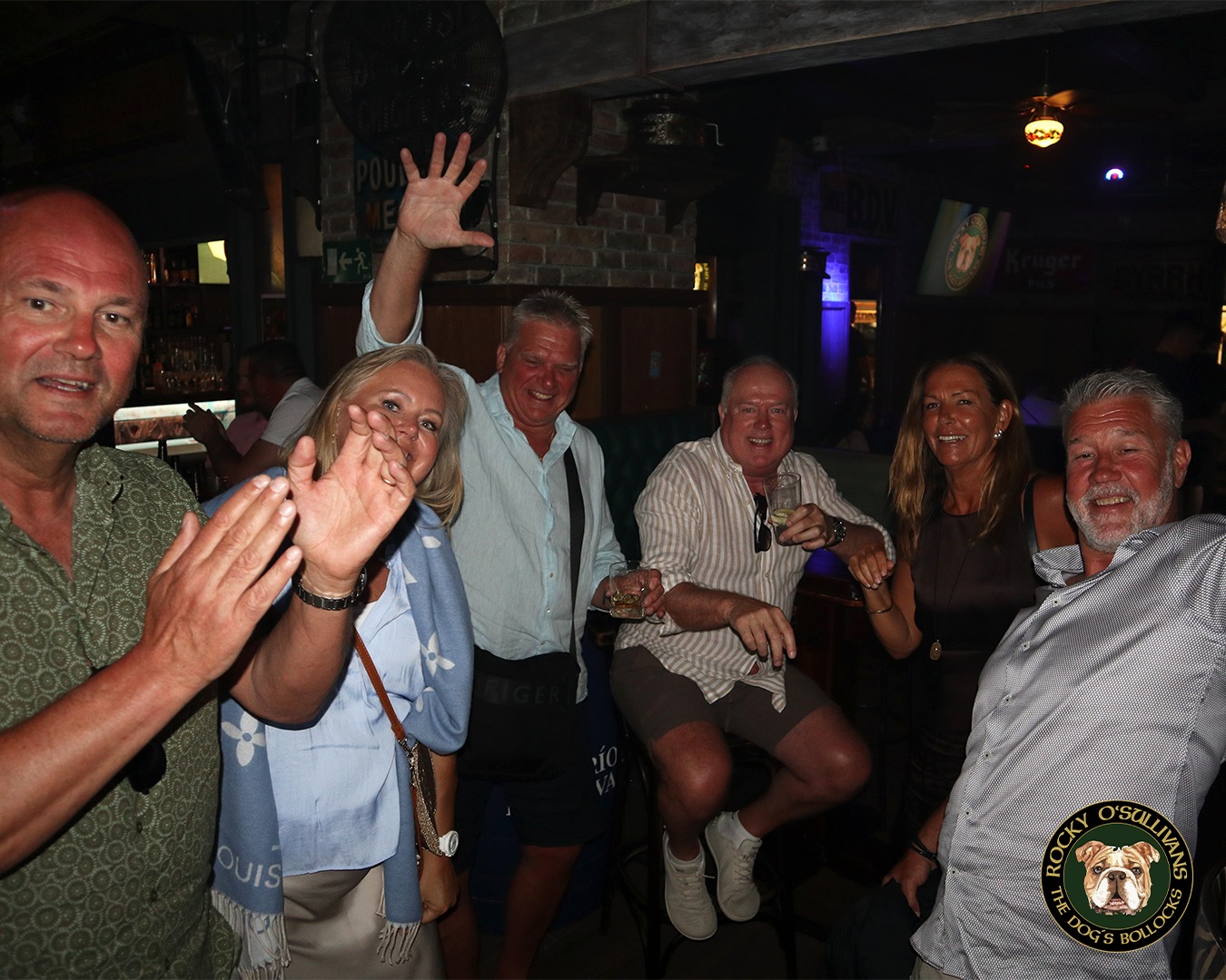 Party night at Rocky O'Sullivans